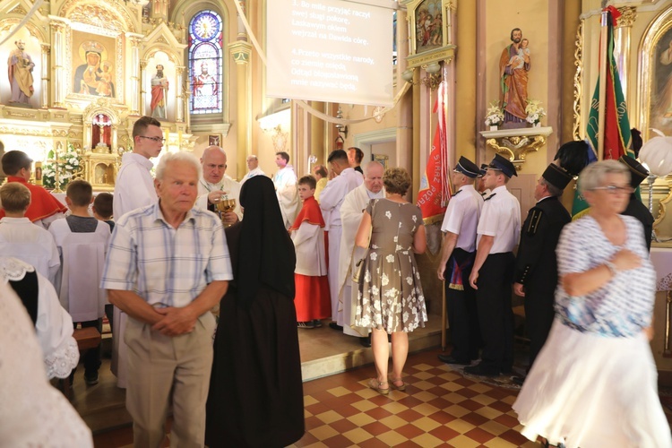 Powitanie obrazu Matki Bożej w Hecznarowicach