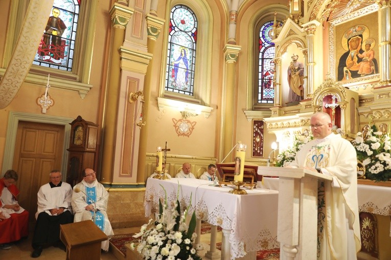 Powitanie obrazu Matki Bożej w Hecznarowicach
