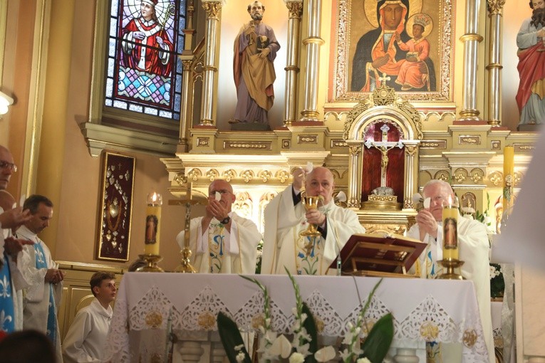 Powitanie obrazu Matki Bożej w Hecznarowicach