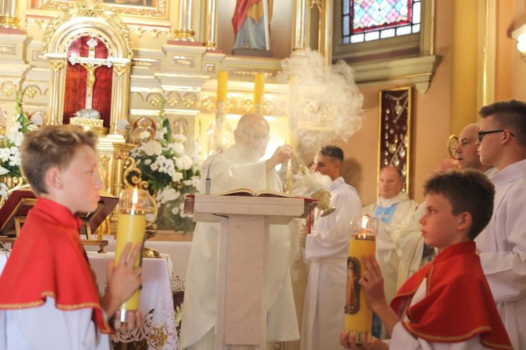Powitanie obrazu Matki Bożej w Hecznarowicach
