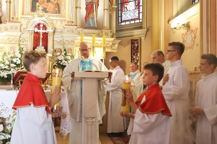 Powitanie obrazu Matki Bożej w Hecznarowicach