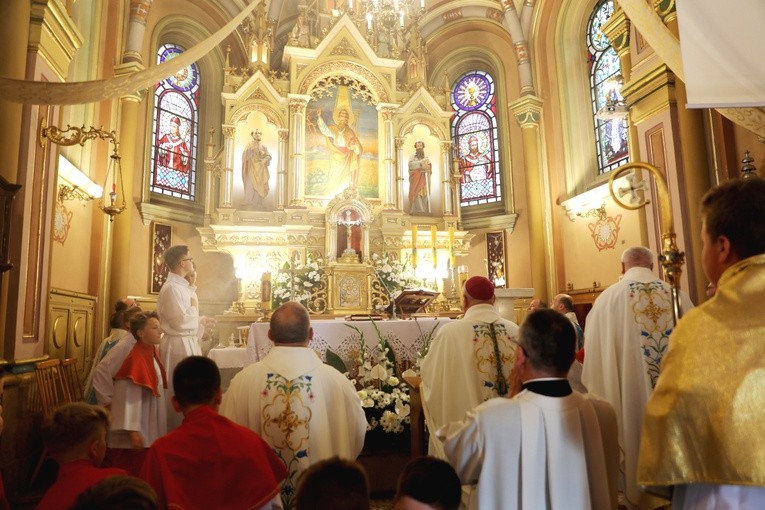 Powitanie obrazu Matki Bożej w Hecznarowicach