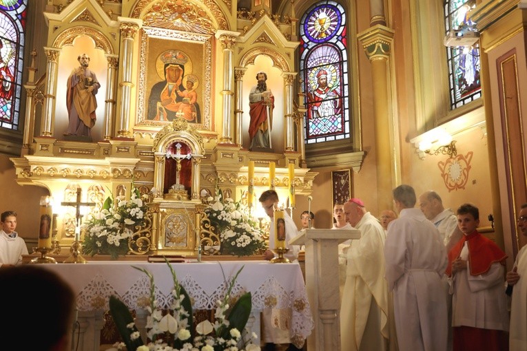 Powitanie obrazu Matki Bożej w Hecznarowicach