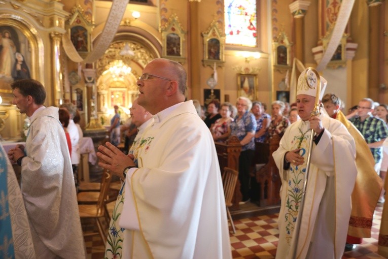 Powitanie obrazu Matki Bożej w Hecznarowicach
