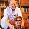 Krystian Kukiełka z żoną Haliną