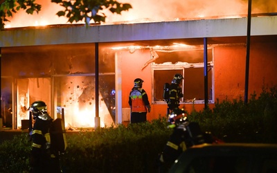11 osób zatrzymano podczas nocnych zamieszek we Francji