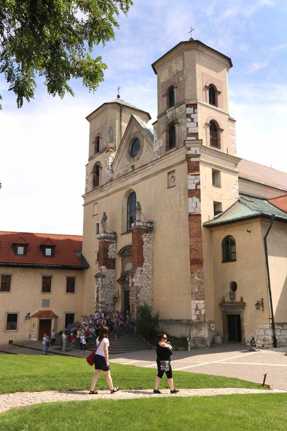 Konserwacja zabytków opactwa w Tyńcu