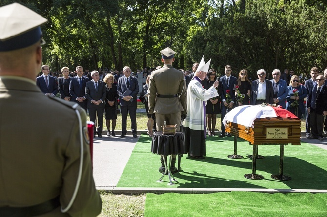 Bieg ukończyła. Pogrzeb Ireny Szewińskiej