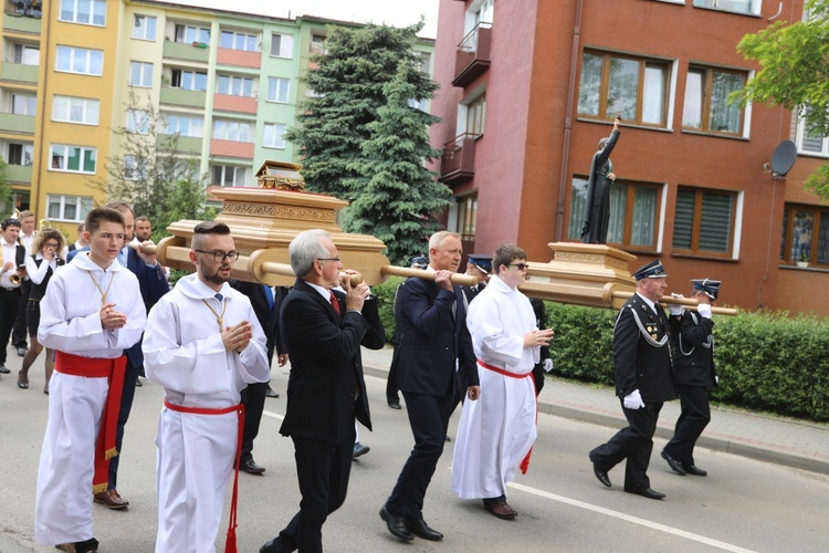 80. rocznica powitania relikwii św. Andrzeja Boboli w Czechowicach-Dziedzicach - dzień patrona miasta