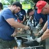 Prace na zadany temat wykonywali chętni kowale