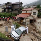 Tragiczne ulewy w Japonii