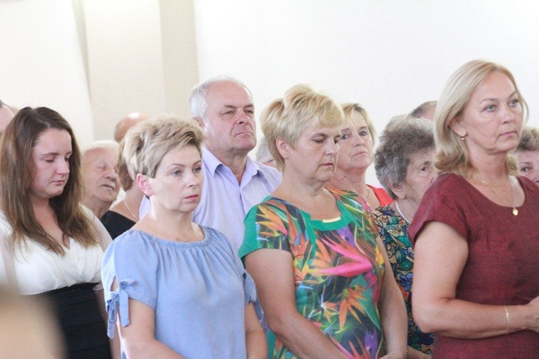 Przybysławice - tablica ks. Michała Dziedzica