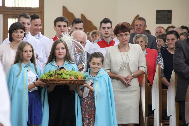 Uroczystość w Łękach Górnych