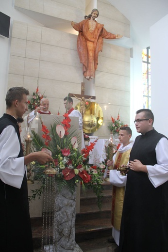 Uroczystość w Łękach Górnych