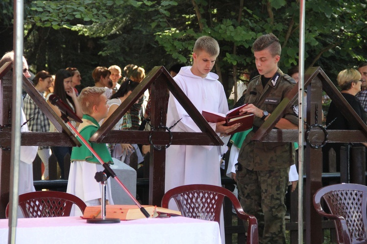 Uroczystości patriotyczne na Korabie