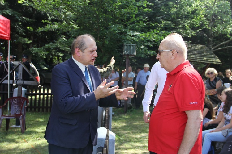 Uroczystości patriotyczne na Korabie