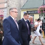 Odsłonięcie pomnika Jana Kozietulskiego w Skierniewicach