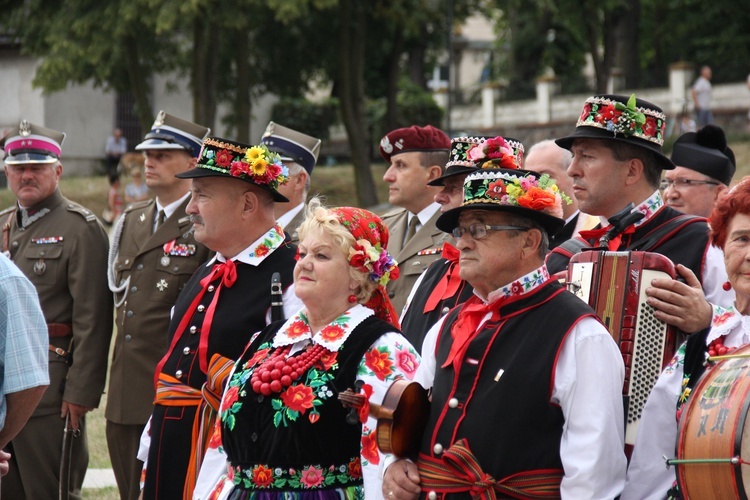 Odsłonięcie pomnika Jana Kozietulskiego w Skierniewicach