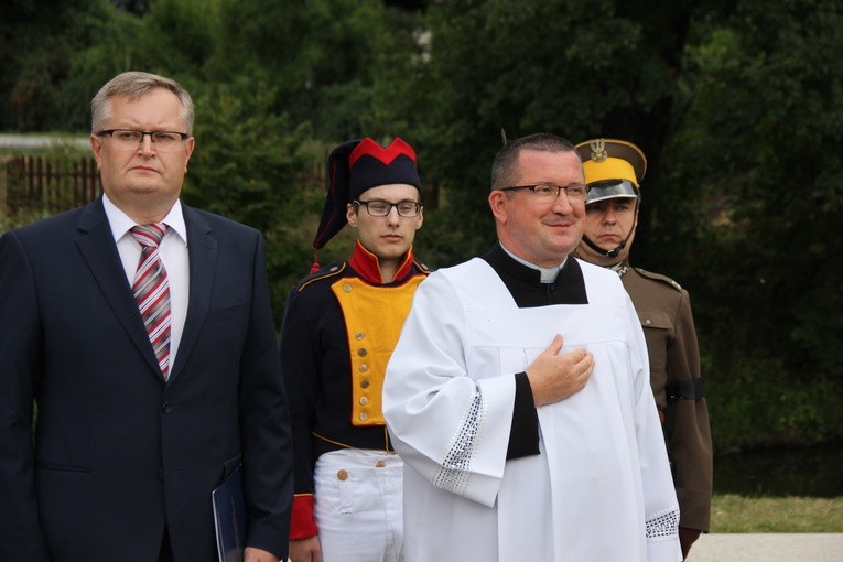 Odsłonięcie pomnika Jana Kozietulskiego w Skierniewicach