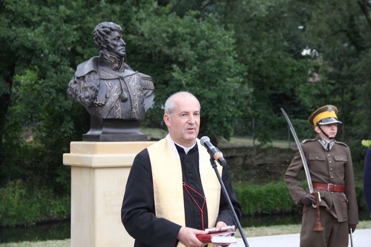 Odsłonięcie pomnika Jana Kozietulskiego w Skierniewicach