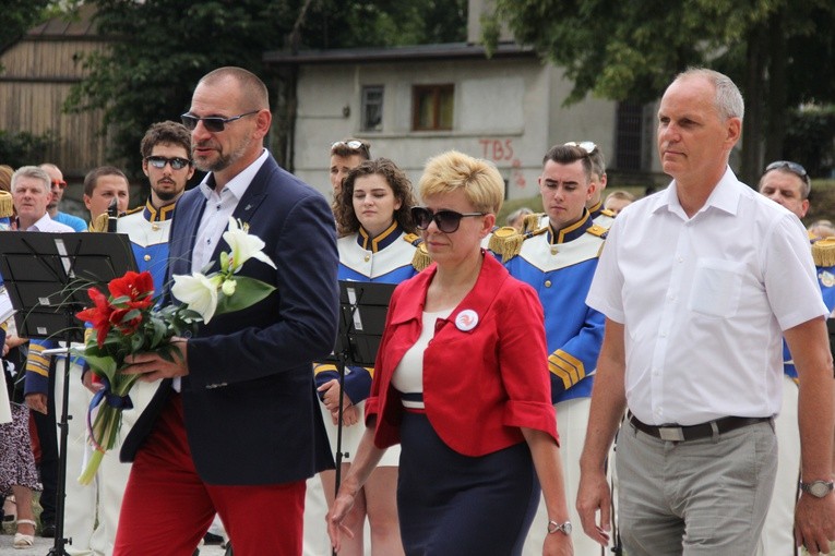 Odsłonięcie pomnika Jana Kozietulskiego w Skierniewicach