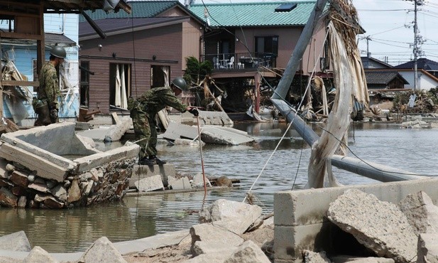 Już 141 ofiar śmiertelnych powodzi w Japonii