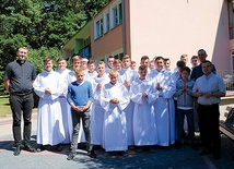 W szkoleniu uczestniczyło 22 ministrantów, którzy reprezentowali 13 parafii diecezji elbląskiej.