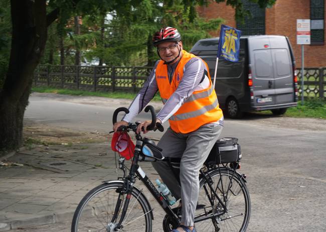 AK rowerami na Jasną Górę