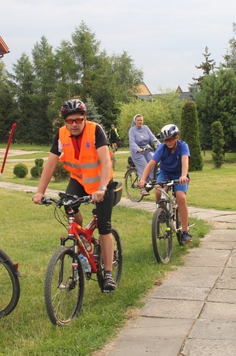 AK rowerami na Jasną Górę