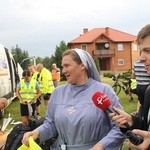 AK rowerami na Jasną Górę