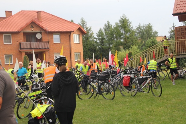 AK rowerami na Jasną Górę