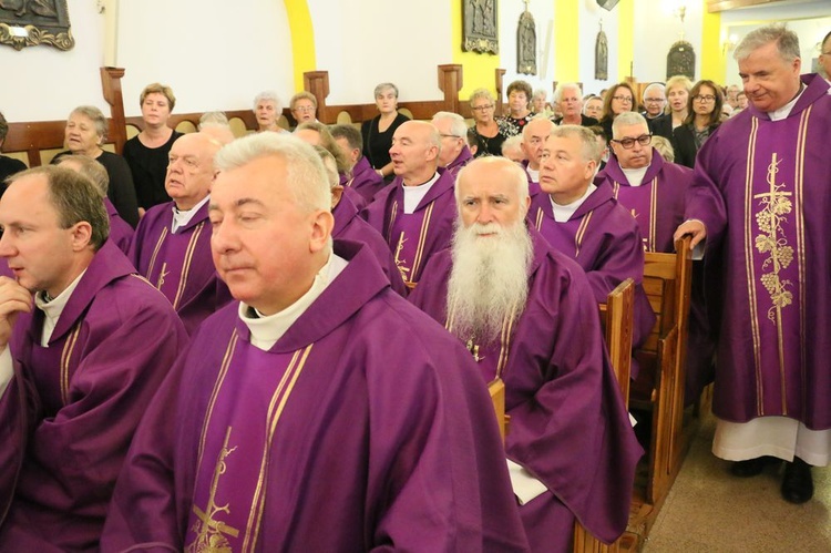 Pożegnanie ks. Janusza Krzaka