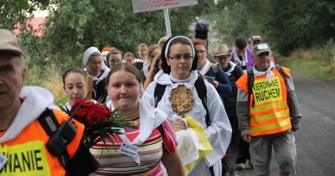 Na pielgrzymce nawet papież