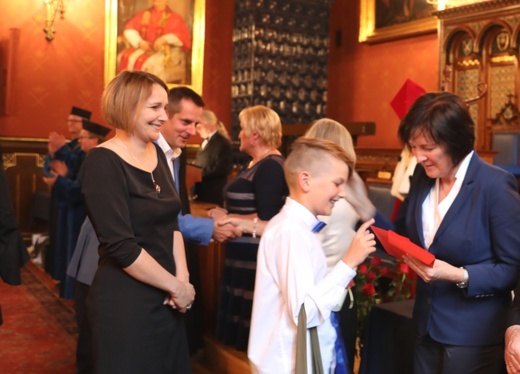 Uczniowie z Gilowic na Uniwersytecie Jagiellońskim
