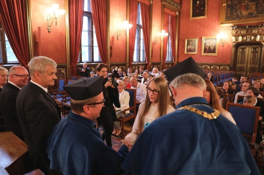 Uczniowie z Gilowic na Uniwersytecie Jagiellońskim