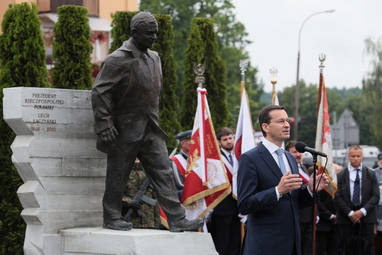 Morawiecki: Lech Kaczyński uosabiał odmienną ideę Polski 