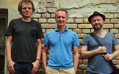 ▲	Od lewej: Arkadiusz Ziętek, Witold Dąbrowski, Damian Dudkiewicz.