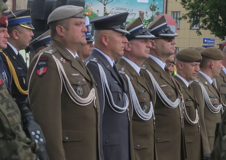 Przysięga terytorialsów w Płocku