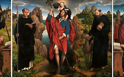 Hans Memling
Tryptyk Moreelów
olej na desce, 1484
Groeningemuseum, Brugia