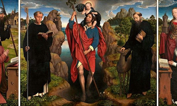 Hans Memling
Tryptyk Moreelów
olej na desce, 1484
Groeningemuseum, Brugia