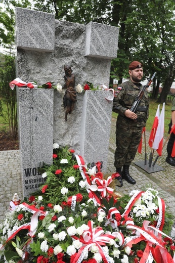 Odsłonięcie w Bielsku-Białej pomnika ofiar ludobójstwa z Wołynia