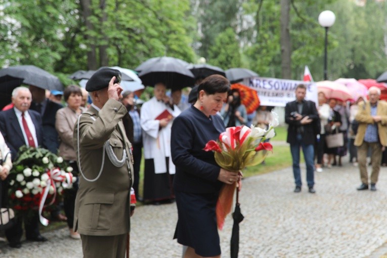 Odsłonięcie w Bielsku-Białej pomnika ofiar ludobójstwa z Wołynia