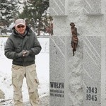 Odsłonięcie w Bielsku-Białej pomnika ofiar ludobójstwa z Wołynia