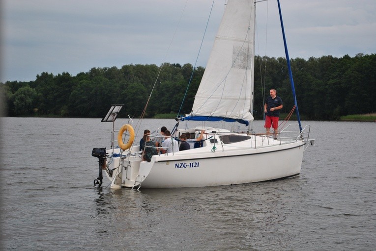 Obóz żeglarski w Siemianach