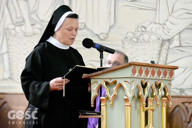 Pogrzeb s. Cherubiny Czerwińskiej w Bielawie