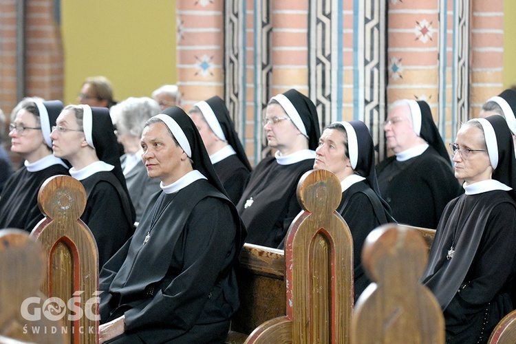 Pogrzeb s. Cherubiny Czerwińskiej w Bielawie