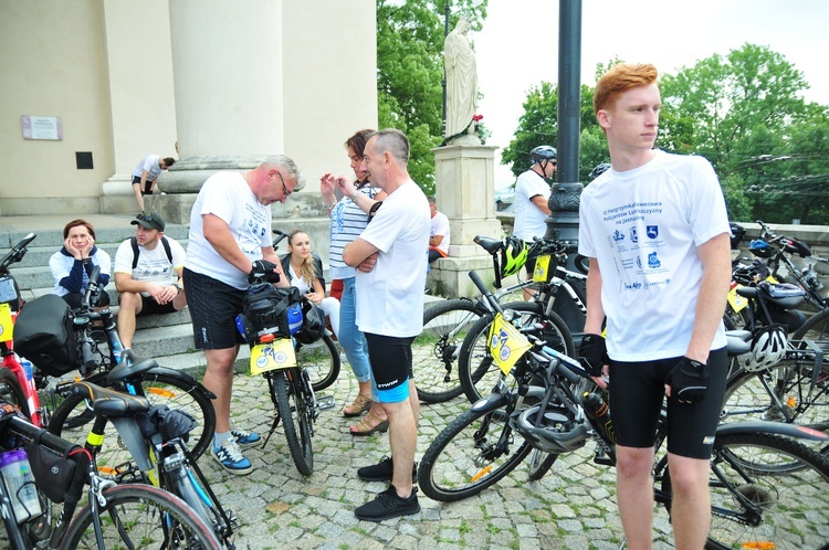 Pielgrzymka Rowerowa Policjantów Lubelszczyzny na Jasną Górę