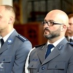 Spotkanie świdnickich policjantów na Mszy św.