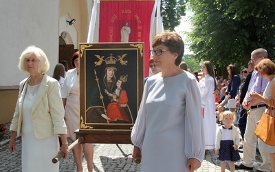 Ubiegłoroczna procesja z obrazem Matki Bożej Białynickiej
