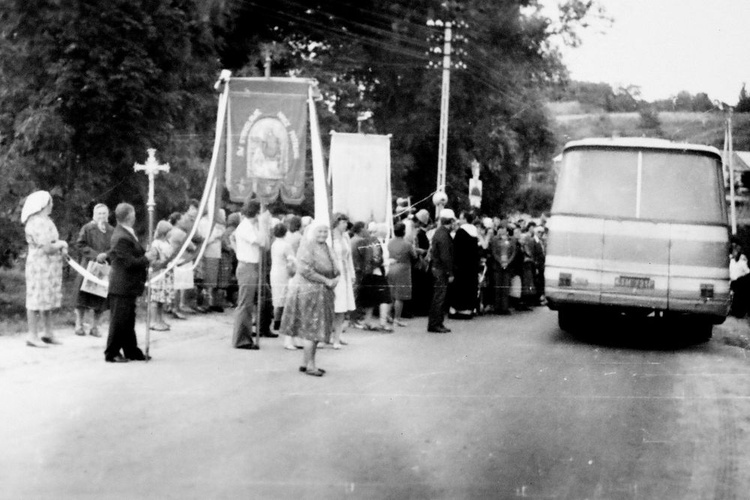 Pielgrzymka 40 lat temu